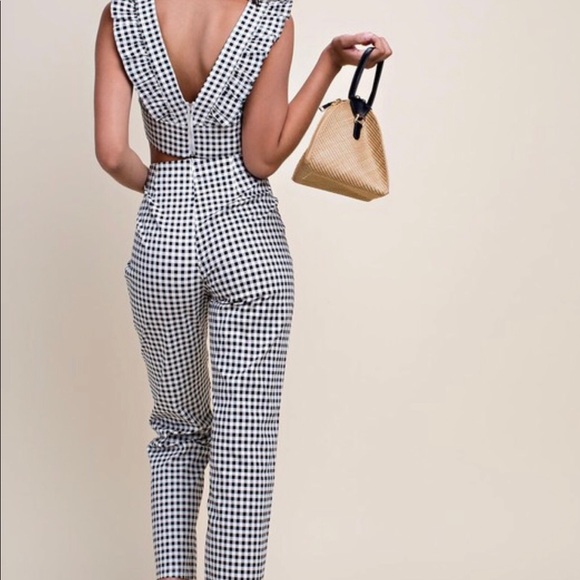 Black and white pants set - Picture 5 of 8